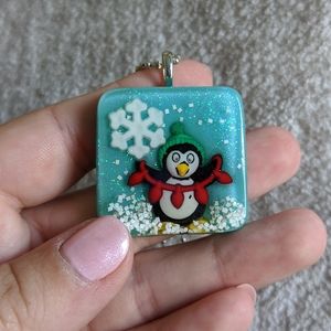 🌈BOGO🌈 Resin Necklace - Winter Penguin